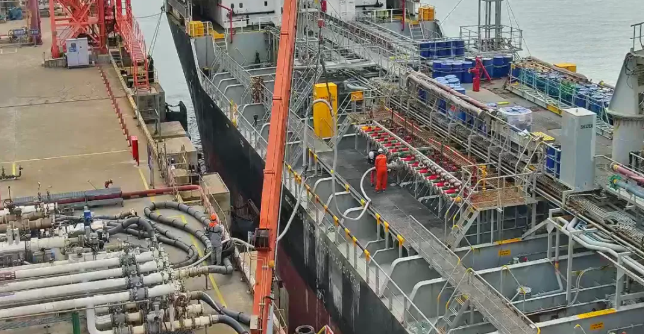 선우탱커 선박 DAESAN CHEMI호 N₂ Purging 성공적으로 작업 완료